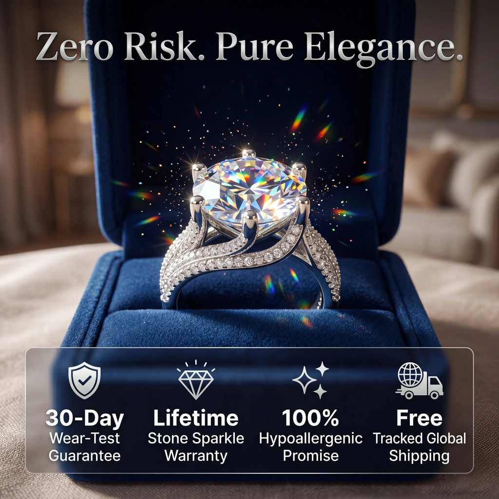 🔥 LAST DAY 90% OFF:  The 3-Carat Infinity Twist Moissanite Ring | Fearless Everyday Luxury