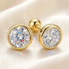 🔥 LAST DAY 90% OFF: Sleep-Safe High-Clarity Bubble Moissanite Studs in S925 Silver