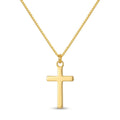 Minimalist Gold Cross Pendant Necklace